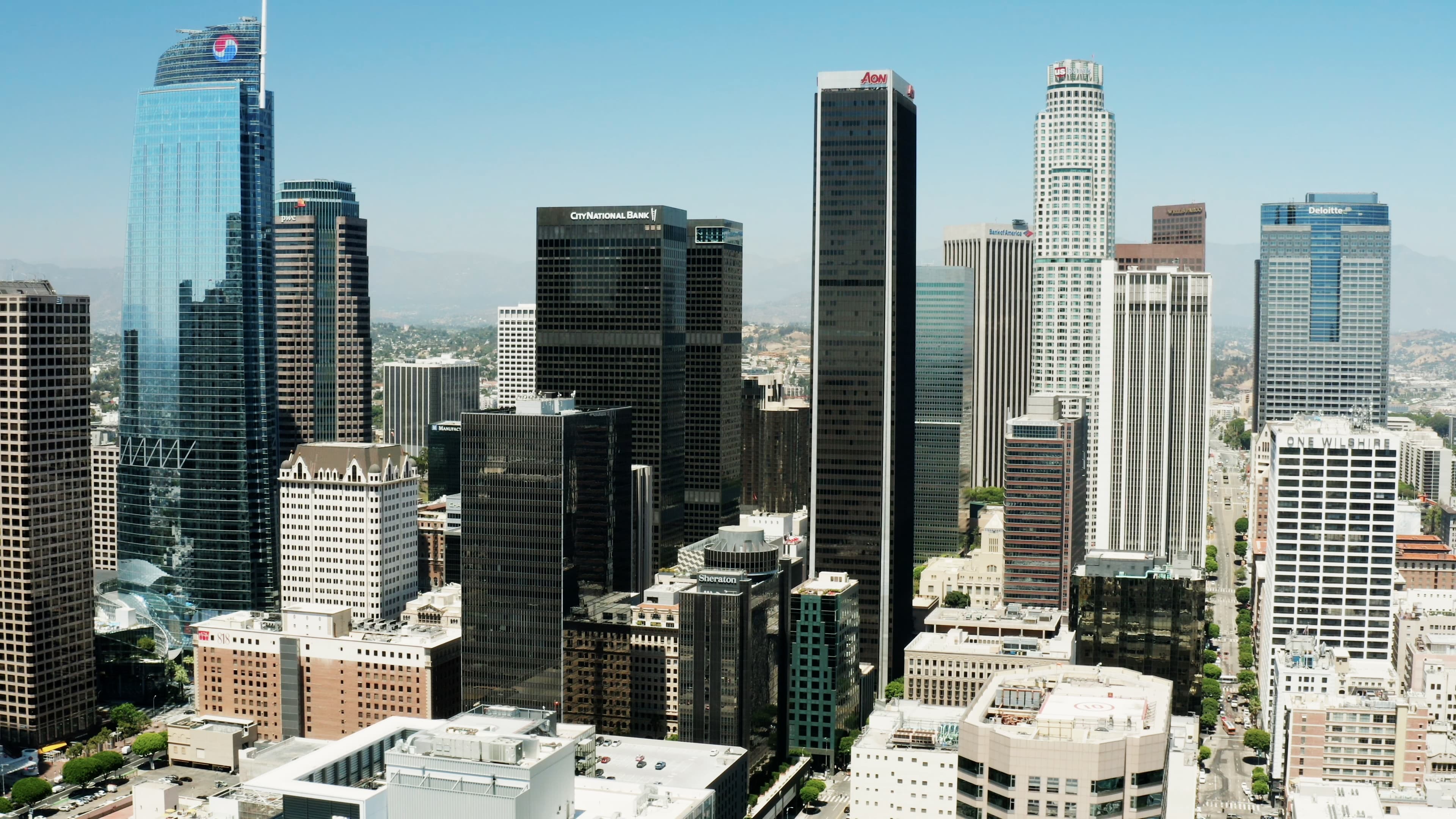 Los Angeles skyline — SAREC 活动与考察